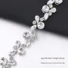 Cadena de taladro de pegamento caliente cadena de conejo pedrería pegamento trasero cadena de código elegante sombrero accesorios para ropa diy tira de taladro caliente con pegamento trasero