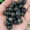 Estrela de sonho streamer resina contas soltas cerca de 12mm banhado a ouro contas de furo grande diy feito à mão corrente de celular material para bead