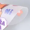 Leques Personalizados para Publicidade com Design Gratuito para Promoção Corporativa e Inscrição, Leques de Plástico Dobráveis de Desenho Animado em Vários Tamanhos, Podem Ser Impressos com Logo