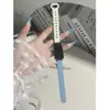 Adecuado para Huawei Band 11 Correa de Cuero 9/8Nfc, Lujo Ligero, Alto Valor Estético, Correa de Reloj Deportiva y de Moda con Pulsera de Doble Hebilla