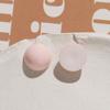 Zhen Tu Doce Coração de Menina Macaron Colorido Redondo Quadrado Coração Meio Furo Resina DIY Acessórios Materiais