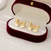 Estilo Coreano Estilo Mais Vendido Senso de Design Brincos de Borboleta Femininos Estilo Simples Europeu e Americano Moderno Moderno Personalidade Brincos Retrô