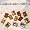 Venta Caliente Transfronteriza K9 Diamante de Cristal de Alta Calidad Maillardka 10*14 Rectangular Ángulo Recto Huazi Fondo Puntiagudo Accesorios para Uñas de Diamante