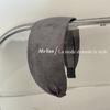 2024 Outono e Inverno Nova Camurça Rosto Largo Headband Feminino Retro Cabelo Pressão Headband Diário Fora All-match Hair Card Headwear
