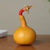 Artesanías de Calabaza Natural Retorcidas a Mano, Exquisitos Adornos de Mano, Estilo Envuelto en Alambre, Decoraciones de Oficina, Artesanías de Calabaza Pequeñas al por Mayor