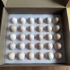 30 Peças de Bandejas de Ovos de Algodão Pérola para Entrega Expressa e Embalagem Logística, Amortecimento de Alta Elasticidade, Estoque Pronto do Fabricante Atacado