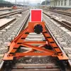 El tope del buffer de vía tiene un buen efecto de amortiguación y es duradero, adecuado para los terminales de vía de ferrocarril y minería.