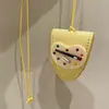 Estilo Igual de Celebridad de Internet de Corea del Sur Simple Amor Cuero Soporte para Gafas Collar Moda Portátil Llave Soporte para Gafas de Sol Cadena para el Cuello