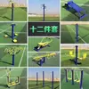 Equipamiento de Fitness al Aire Libre para Parques y Plazas de Comunidades Rurales: Silla Escalera de Doble Barra para Caminar de Nuevo Estándar Nacional