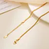 Pulsera de acero de titanio de moda simple de venta caliente transfronteriza, cadena Figaro con baño de oro de 18k, variedad de joyería de pulsera de acero inoxidable
