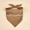 Comercio transfronterizo etsy toalla para babas de mascota bufanda para perro bordada bufanda logo de palabra bordada algodón mascota triangular