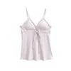1506-Top Sexy Slim-Fit Estilo Europeu e Americano para Mulheres Nova Moda Primavera/Verão 2026 Tubinho Picante para Meninas com Alças