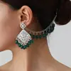 Venta Directa de Fábrica Transfronterizos Ecológicos Pendientes de Estilo Étnico Bohemio Europeo y Americano con Cadenas para Orejas y Colgantes, Modernos Accesorios para Orejas de Estilo Étnico Exótico