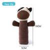 Amazon's Hottest Pelúcia Sonora Veludo de Milho Forma de Fantoche Brinquedos de Pelúcia para Animais de Estimação Brinquedos Interativos para Cães Atacado