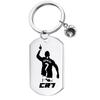 Transfronterizo Amazon nuevo logotipo fútbol Copa del Mundo accesorios diy llavero tallado colgante accesorios colgante
