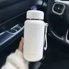 Taza Termo Simple de Acero Inoxidable 316 para Estudiantes, Diámetro Grande, Gran Capacidad, Adecuada para Hombres y Mujeres, para Preparar Té, Termo para Coche