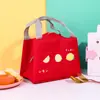 Bolsa Fofa para Lancheira de Estudante, Bolsa de Mão, Lancheira Térmica, Lona, Trabalhador de Escritório com Arroz, Simples, Grande Capacidade, À Prova d'Água
