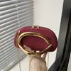 Comercio Exterior Moda y Estilo Lujo Ligero Personalidad Versátil Retro Cadena de Alta Gama Textura Bolso de Hombro Cruzado Bolso de Mano Bolso de Noche