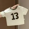 Conjunto de Verano para Bebé Niño, Elegante Conjunto Casual de Dos Piezas con Camiseta de Manga Corta y Shorts para Salir