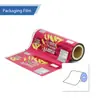 Bolsa de empaque auto sellante de papel de aluminio para granos de café con válvula de escape unidireccional personalizada, sello de ocho lados, cremallera lateral dorada, bolsa de café personalizada