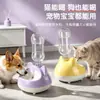Novo bebedouro para animais de estimação transfronteiriço, anti-vazamento, grande capacidade, não elétrico, tigela de água com reabastecimento automático para gatos e cães