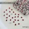 Rhinestones para decoración de uñas de circón ovalado 3*4, rhinestones K9 irregulares de fondo plano, modernos y deslumbrantes, al por mayor para accesorios de decoración de uñas DIY