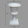 Nuevo Soporte de Flores para Guía de Carretera de Hierro Forjado Accesorios para Bodas Suministros Contenedor de Flores para Mesa Principal de Boda Base para Arreglos Florales Adorno Accesorios para Fotografía