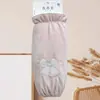 Mangas Protetoras Bordadas com Laço para Jaqueta Puffer Feminina, Outono e Inverno, Escritório, Estudante, Trabalho, Anti-Sujeira, Punhos Espessados