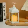 Lâmpada de vela transfronteiriça lâmpada de vela eletrônica LED luz noturna ornamentos criativos lâmpada de vento simples presente portátil