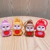Lindo Conejo Llorando Corazón Llavero Descompresión Colgante para Mochila Escolar Venta al por Mayor Llavero de Coche Colgante Exquisito Regalo Pequeño