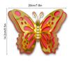 HB036 Pegatinas de Pared de Mariposa Hueca 3D Transfronterizas Decoración de Boda Festival Papel Perlado de Cuatro Capas Mariposa de Simulación
