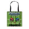 Bolsa de Tote Estampada Tema Super Bowl Transfronterizo 2024 Bolsa de Regalo Portátil Ecológica Bolso de Hombro