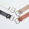Cinto Fashion Moderno com Tachas para Homens e Mulheres, Cinto Versátil com Fivela Macia para Jeans, Acessório Decorativo Universal para Jovens