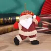 Adornos navideños, muñeco de nieve, ciervo, anciano, regalo de Navidad, pequeño colgante, muñeco de peluche, colgante para árbol de Navidad, suministros