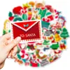 Pegatinas de Navidad, Campanas de Aspecto Elevado, Calcetines de Muñeco de Nieve, Pegatinas de Papá Noel, Materiales para Manualidades DIY, Pegatinas Creativas