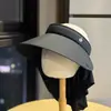 Chapéu de Proteção Solar Facial Completo Estilo Coreano para Mulheres, Proteção UV de Verão, Aba Ampliada, Chapéu de Sol com Topo Aberto, Chapéu de Sol Envolvente