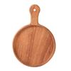 Tabla de Cortar de Madera Maciza de Ébano Tabla para Frutas Tabla para Pan Tabla de Cortar de Madera Tabla de Cortar Tabla para Bistec Tabla para Complementos Alimenticios