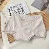 Bragas de Algodón Coloridas Encaje de Puro Deseo Empalmado para Mujer, Algodón Puro Entrepierna Extendida Sin Costuras de Cintura Media que Moldean la Cadera para Mujer