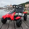 Novo Kart Infantil de Quatro Rodas a Pedal Carro Esportivo Crianças Podem Sentar 3-7 Anos Bebê Masculino e Feminino Bicicletas Fitness