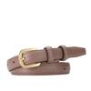 Cinto de Couro Fivela de Pino Moda Novo Fino Feminino Versátil Decoração Combinação Simples Terno Jeans Cinto Estilo Quente