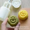 2021 nuevo molde para pastel de frijol verde Ruyi 30g molde para pastel de luna de presión manual moda nacional horneado casero