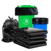 Bolsas de Basura Negras Gruesas Grandes para Hoteles, Uso Comercial, Fabricante de Saneamiento de 80 Litros, Extra Grandes al por Mayor para Catering y Uso Comercial