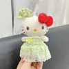 En Stock Al Por Mayor Ropa para Muñecas Kt Mini Atuendos Lindo Vestido Pequeño de Cuadros Ropa para Muñecas de 10 cm para Niñas