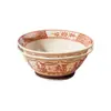 Tigela de Cerâmica para Ramen com Caractere Chinês'' para Uso Doméstico, Novo Modelo 2026, Cor Sob Esmalte, Tigela Grande para Macarrão, Tigela de Sopa com Pé Alto