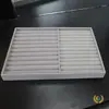 Caja de Joyería DIY Recortable Rejilla Divisoria de Cajón Tira de Esponja Divisor de Tela de Terciopelo Tarjeta para Collares Pendientes Anillos