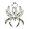 Mezcla 20 Plata Brillante DIY Halloween Divertido Cabeza Telaraña Murciélago Colgante Pulsera Collar Accesorios