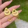 Brincos Redondos com Borla de Agulha de Prata Vintage, Modernos e Versáteis, Brincos de Alta Qualidade, Estilo de Luxo Leve de Nicho, Brincos Femininos no Atacado
