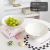 Plato de Fruta Espeso Estilo Chino para Cocina y Sala de Estar del Hogar, Plato para Snacks, Plato para Dulces, Plato de Fruta de Moda con un Toque de Lujo