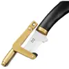 Cuchillo de Fruta para el Hogar, Pelador de Cocina Afilado, Cuchillo Portátil Multifuncional para Camping, Barbacoa al Aire Libre, Cuchillo Colibrí D2