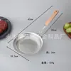 Acero Inoxidable Mango de Madera Doble Oreja Rejillas para Aceite Utensilios de Cocina Domésticos Malla para Freír Fideos Colador de Leche de Soja Jugo Malla Venta al por Mayor